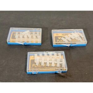 Vintage HO Gauge Plastic track Joiners ATLAS Lot OF 3 Model Train 3 Dozen